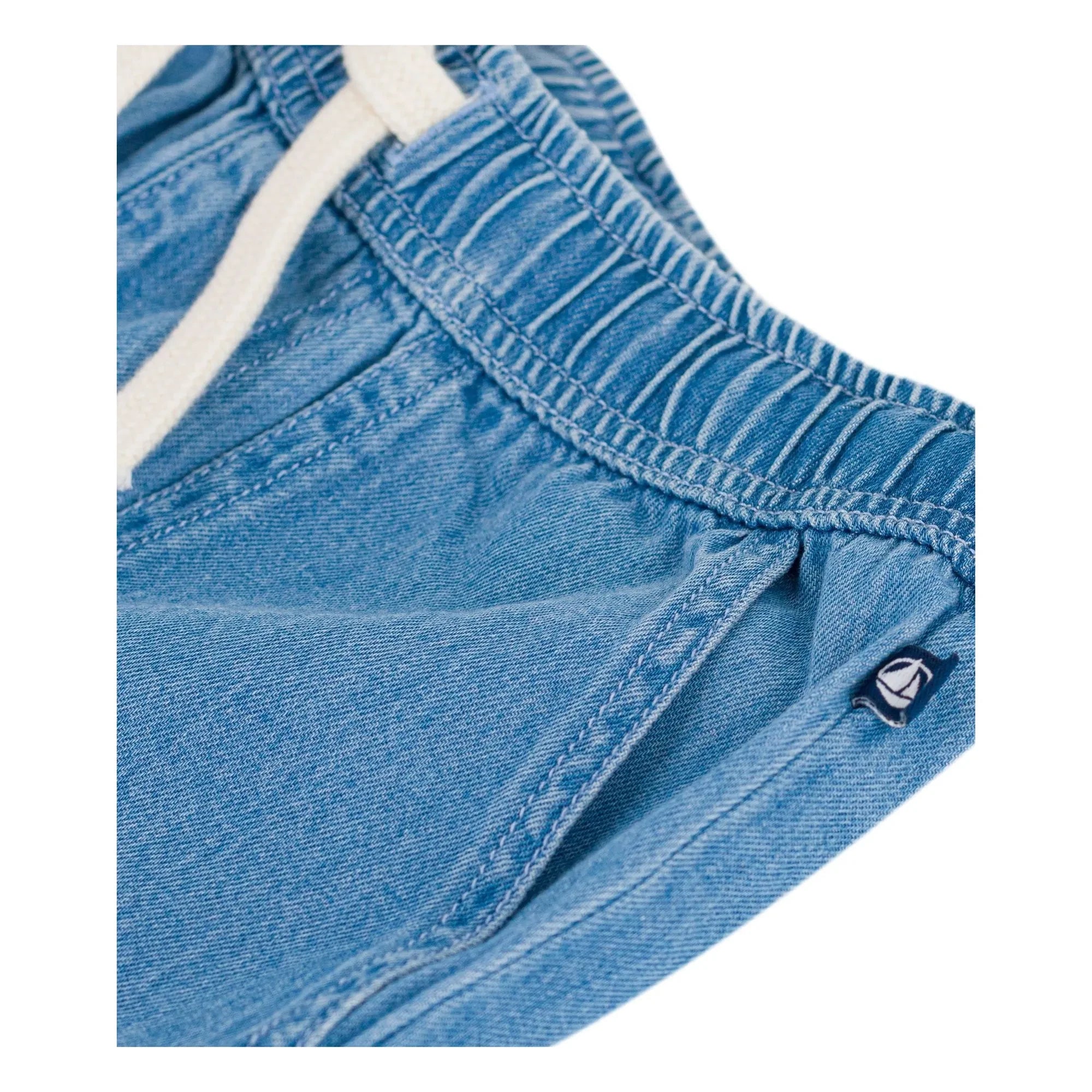 Petit Bateau - Pantalones de jean ligeros | Azul