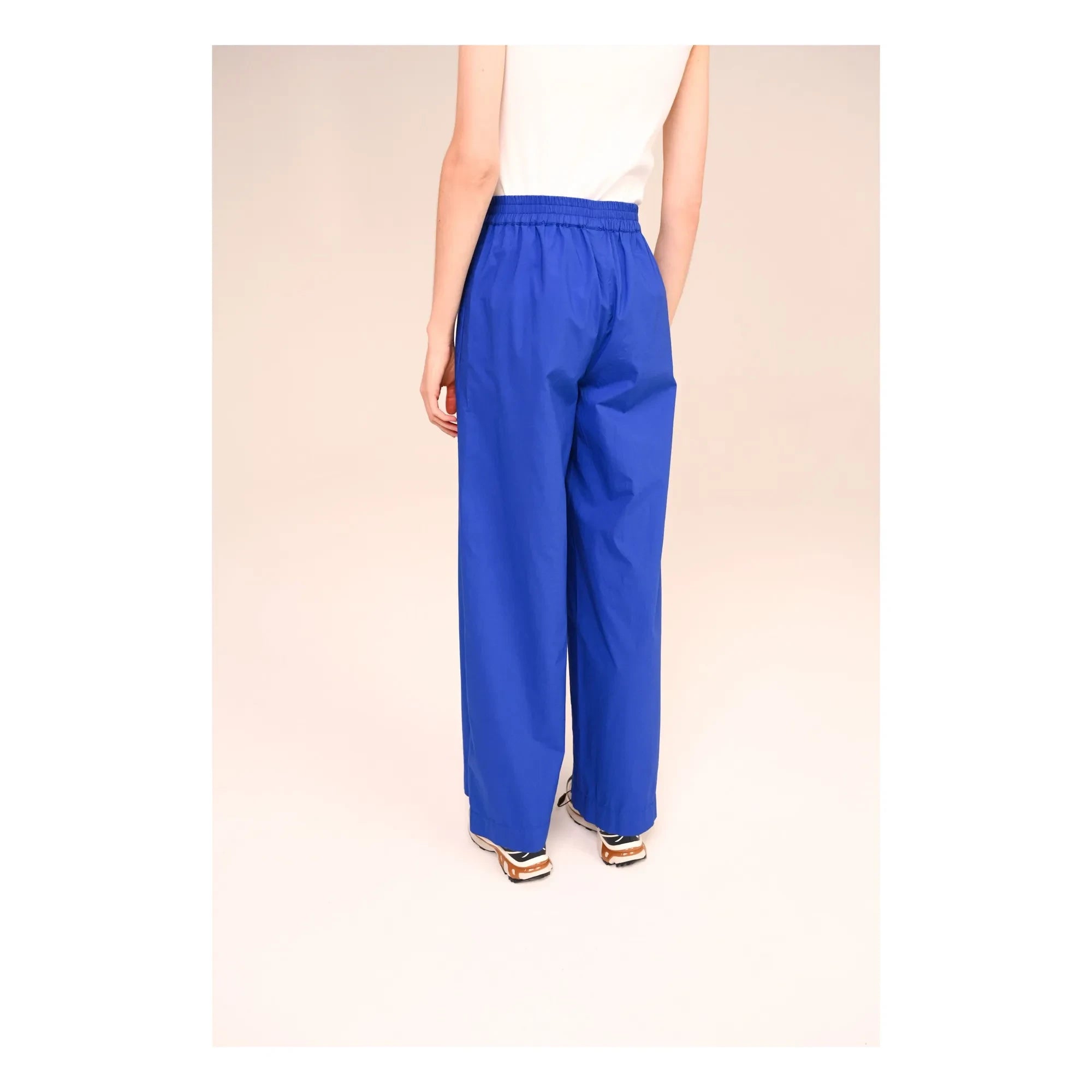 Sacrécoeur - Pantalones Lola Magna Popelina | Azul