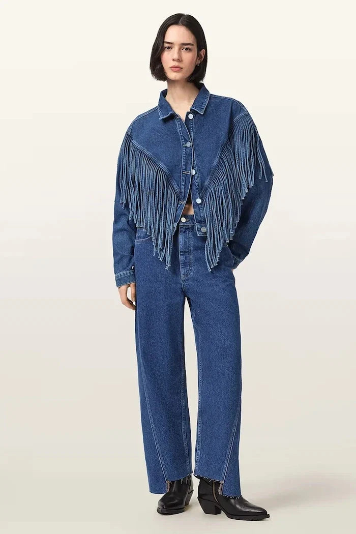 AllSaints Fox jeans holgados para mujer
