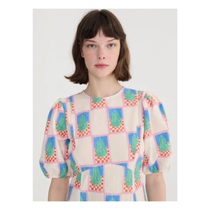 Bobo Choses - Vestido de Algodón Pearl | Azul