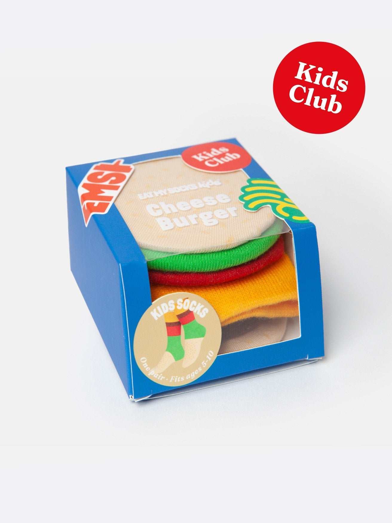 Eat My Socks - Calcetines Infantiles Cheeseburger