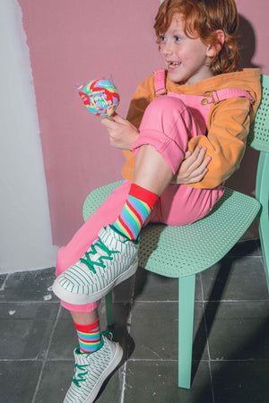 Eat My Socks - Calcetines de piruleta dulces para niños