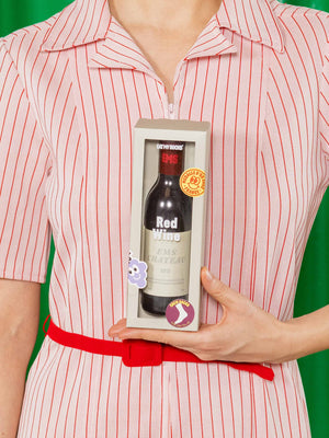 Eat My Socks - Calcetines de vino tinto para adultos