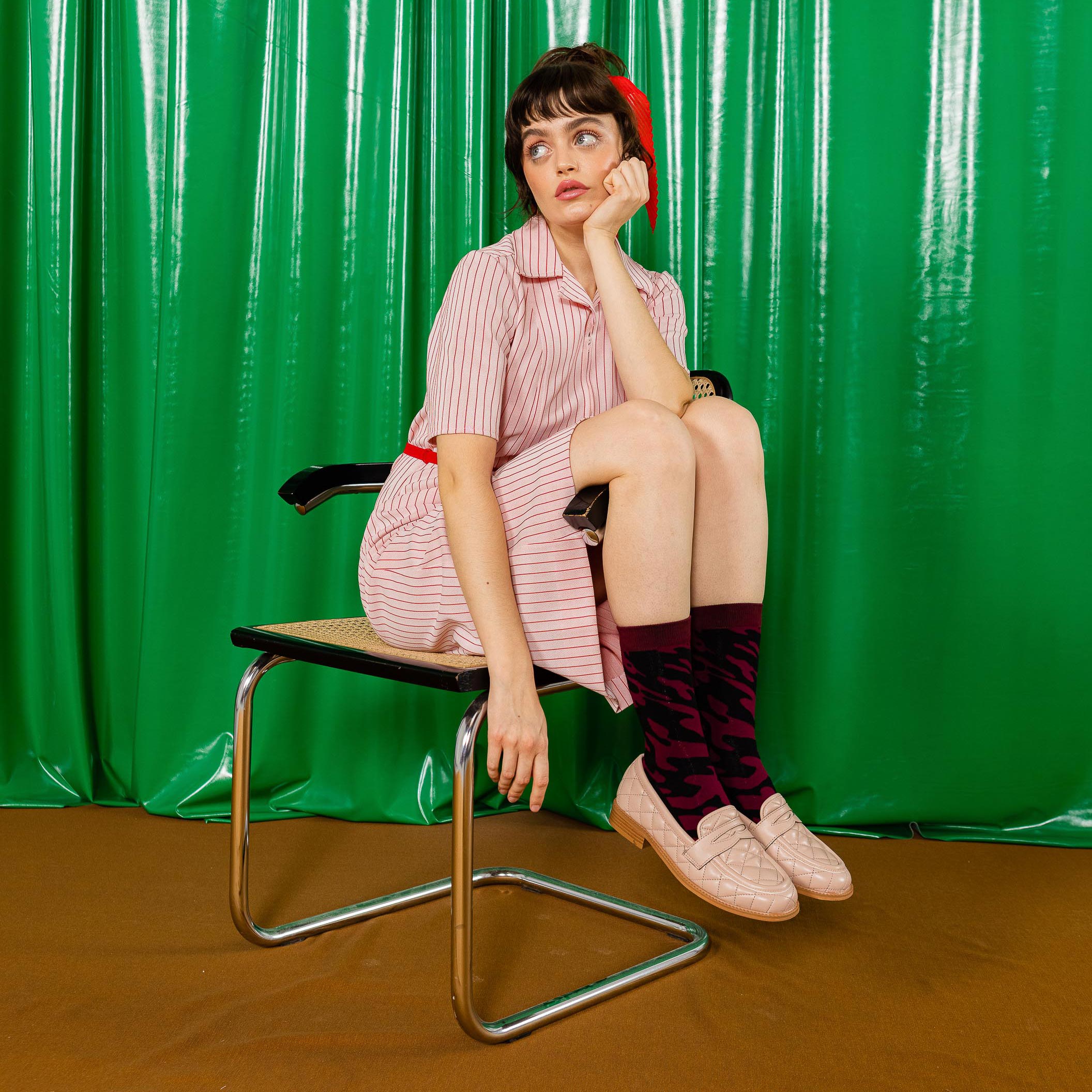 Eat My Socks - Calcetines de vino tinto para adultos