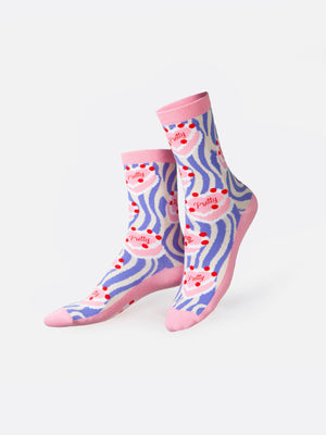 Eat My Socks - Calcetines bonitos de pasta para adultos