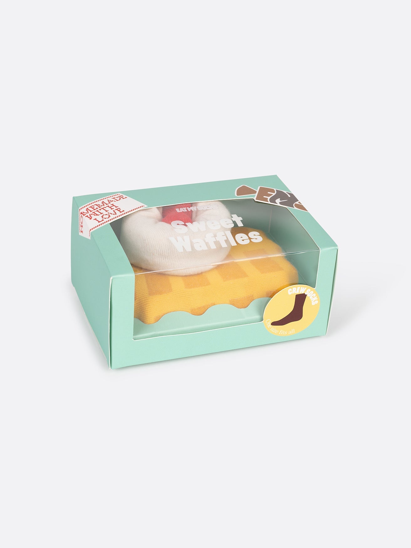 Eat My Socks - Calcetines de Gofre Dulces para Adultos