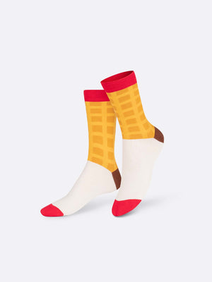 Eat My Socks - Calcetines de Gofre Dulces para Adultos