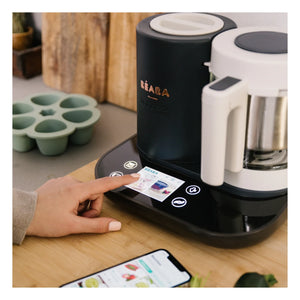 Béaba - Robot de cocina Babycook Smart | Gris carbón