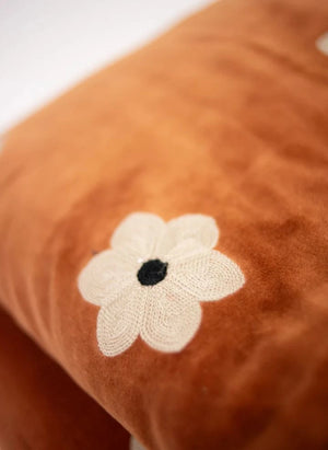 Olsson & Jensen - Edredón Daisy de terciopelo | color óxido