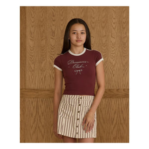 Rylee + Cru - Camiseta Baby Dreamers Club | Burdeos