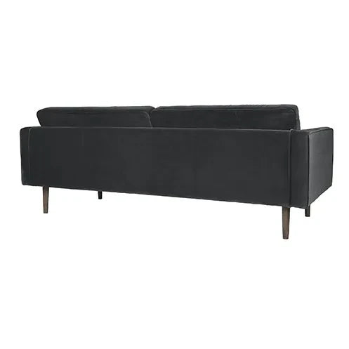 Broste Copenhagen - Sofá de tres plazas Wind Velvet | Carbón