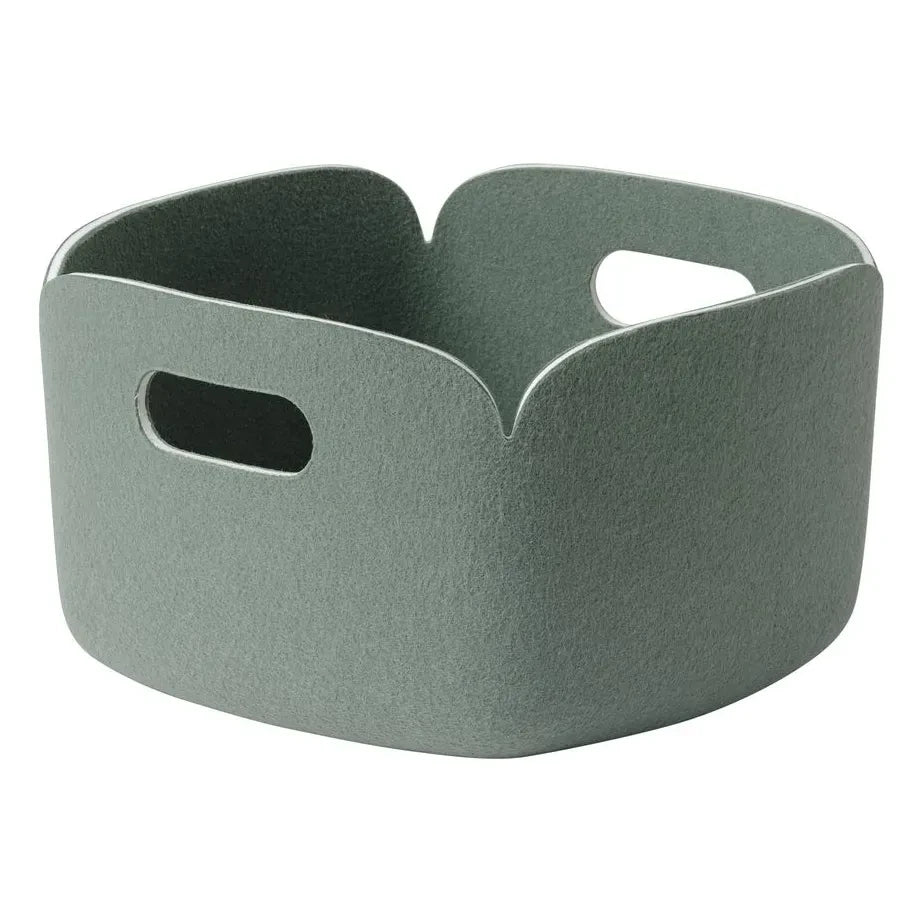 Muuto - Cesto de almacenamiento | Verde claro