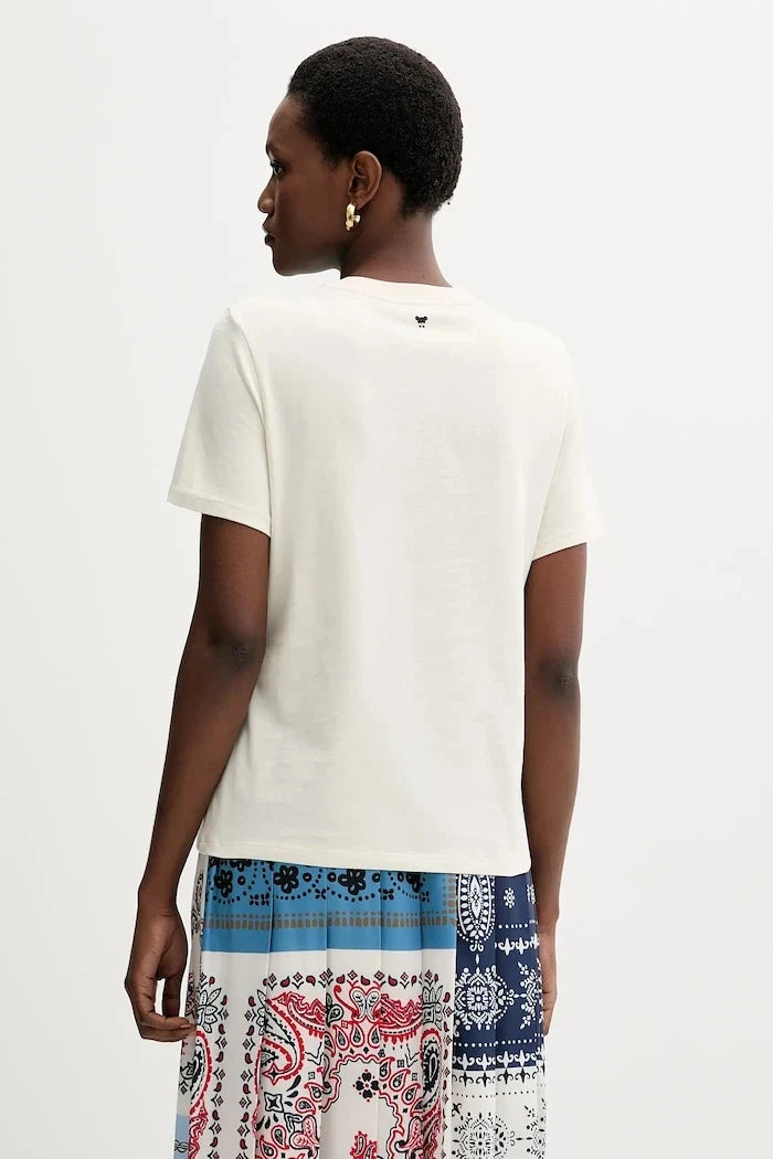 Camiseta de algodón CLOWN de Weekend Max Mara