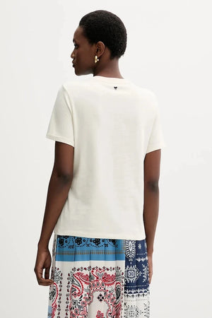 Camiseta de algodón CLOWN de Weekend Max Mara