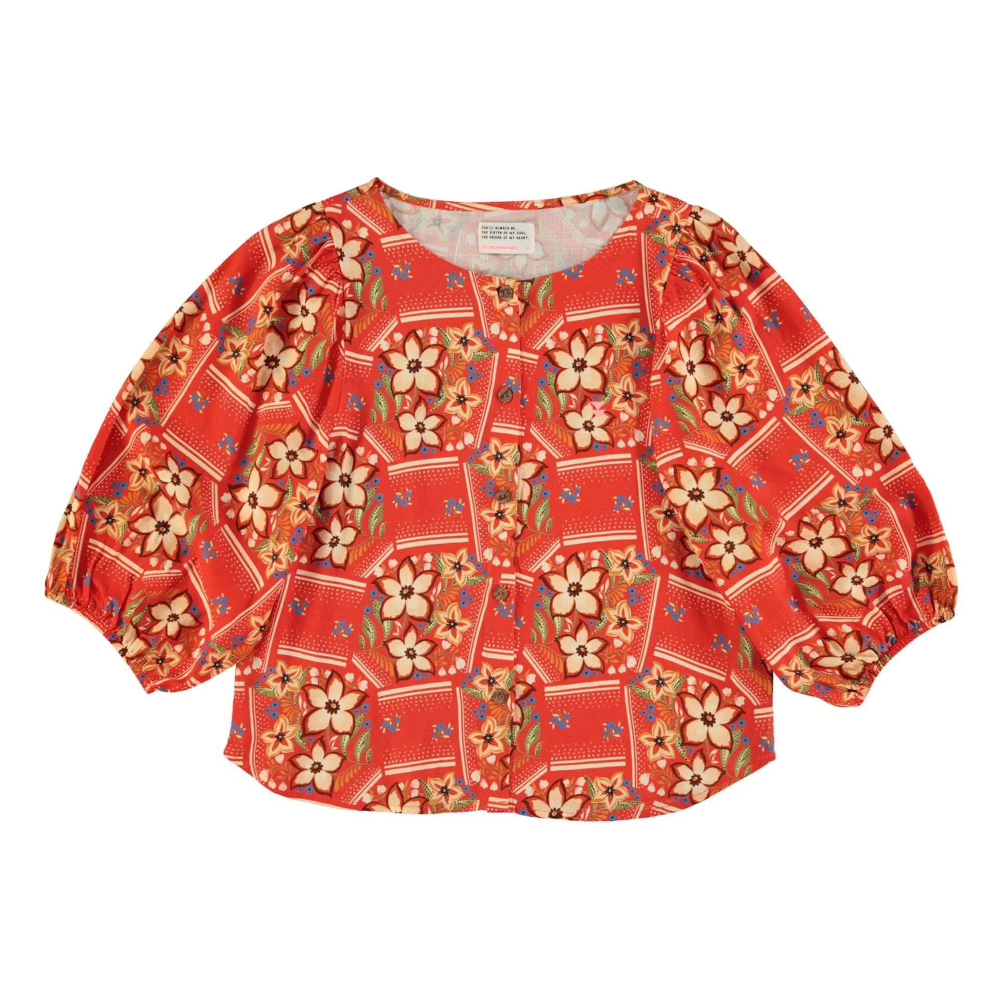 Sisters Department - Blusa Estampado Floral | Rojo