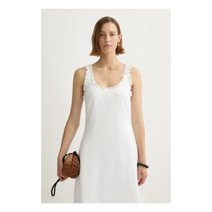 Posse - Vestido de lino Florence | Marfil