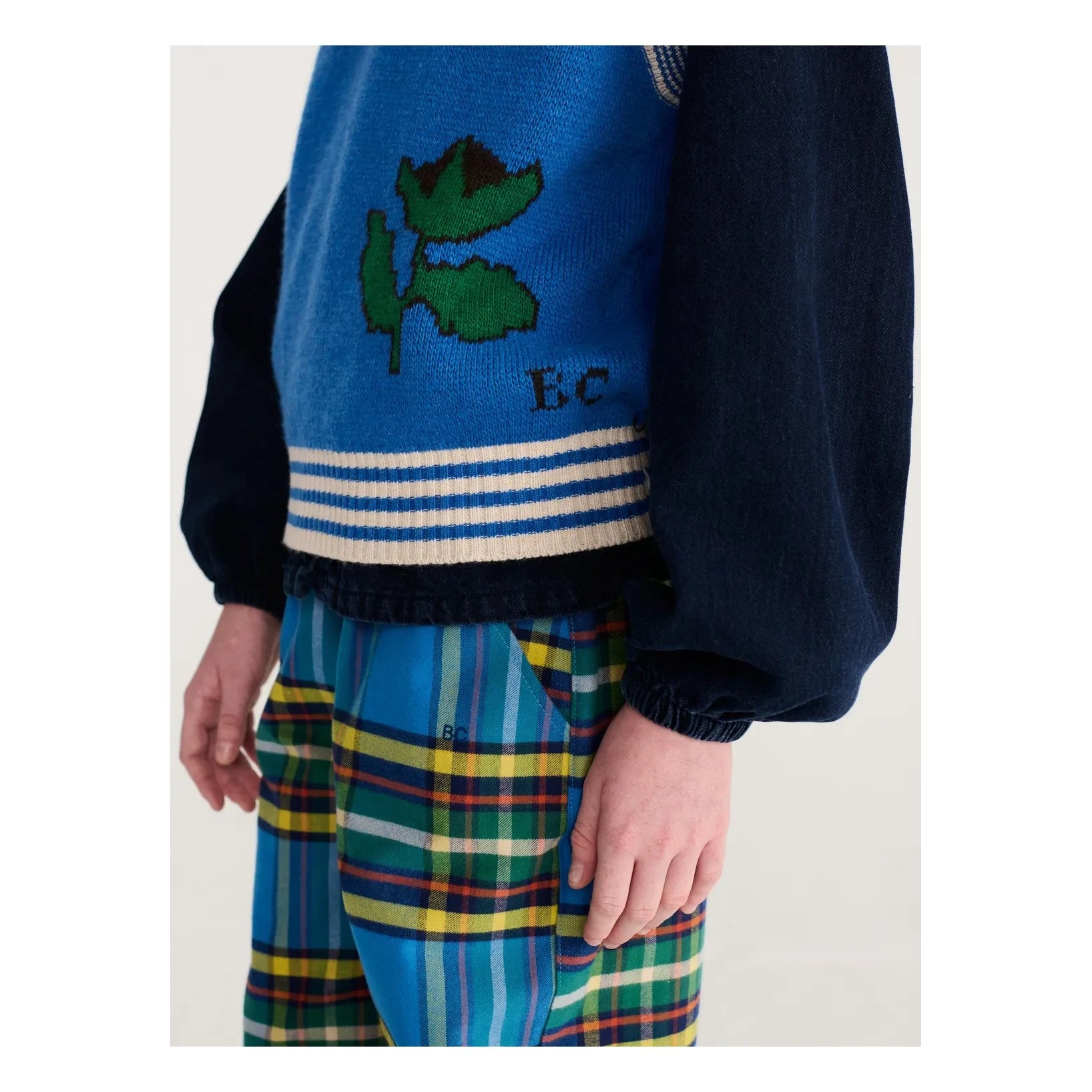 Bobo Choses - Mavi Tartan Pantolon
