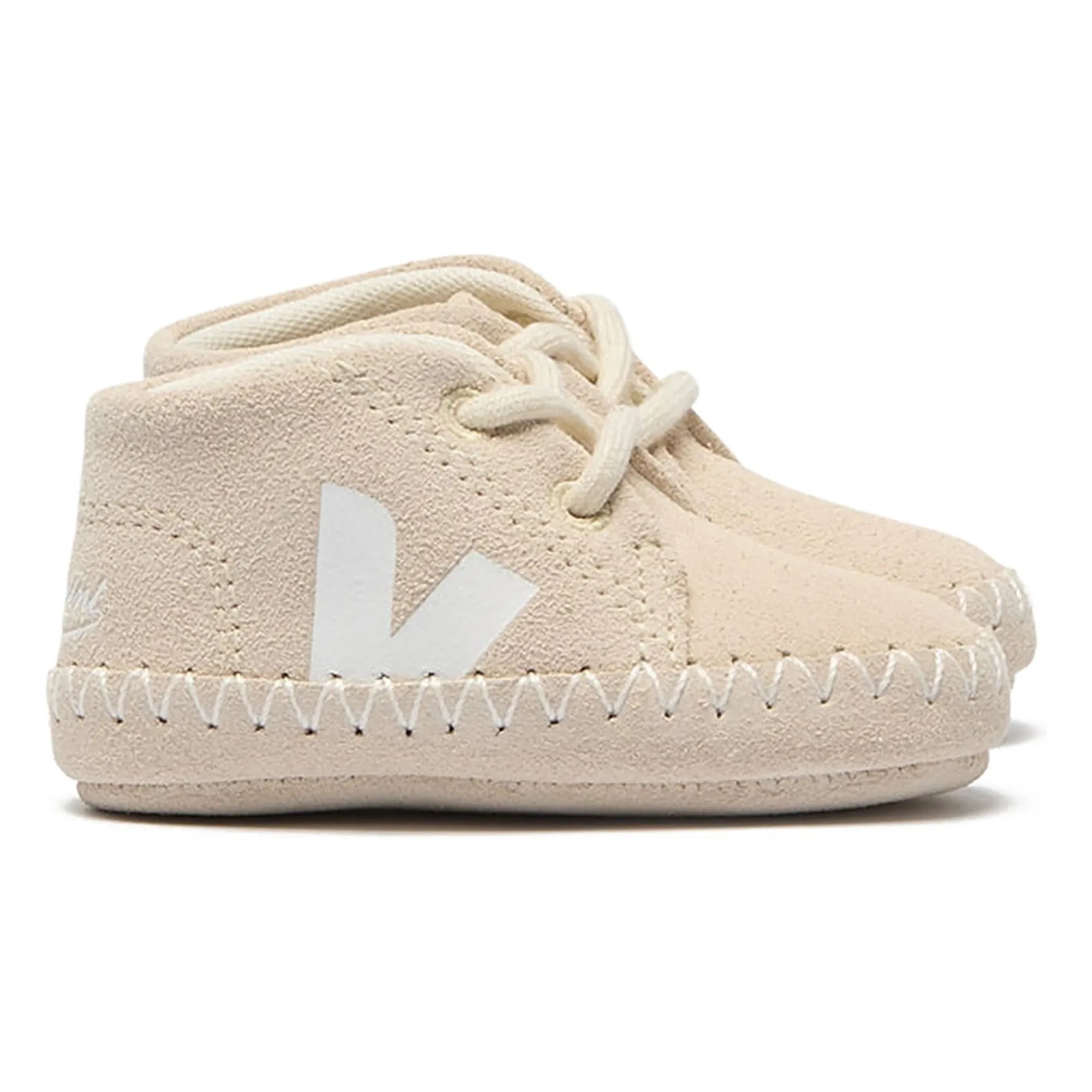 Veja - Zapatillas de ante con cordones para bebé Veja x Bonpoint | Beige arena