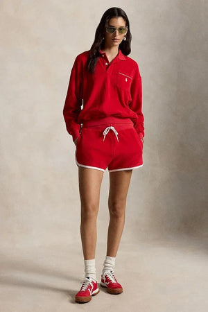 Sudadera de algodón Polo Ralph Lauren para mujer LT WT COTTON TERRY-KNT-POLO