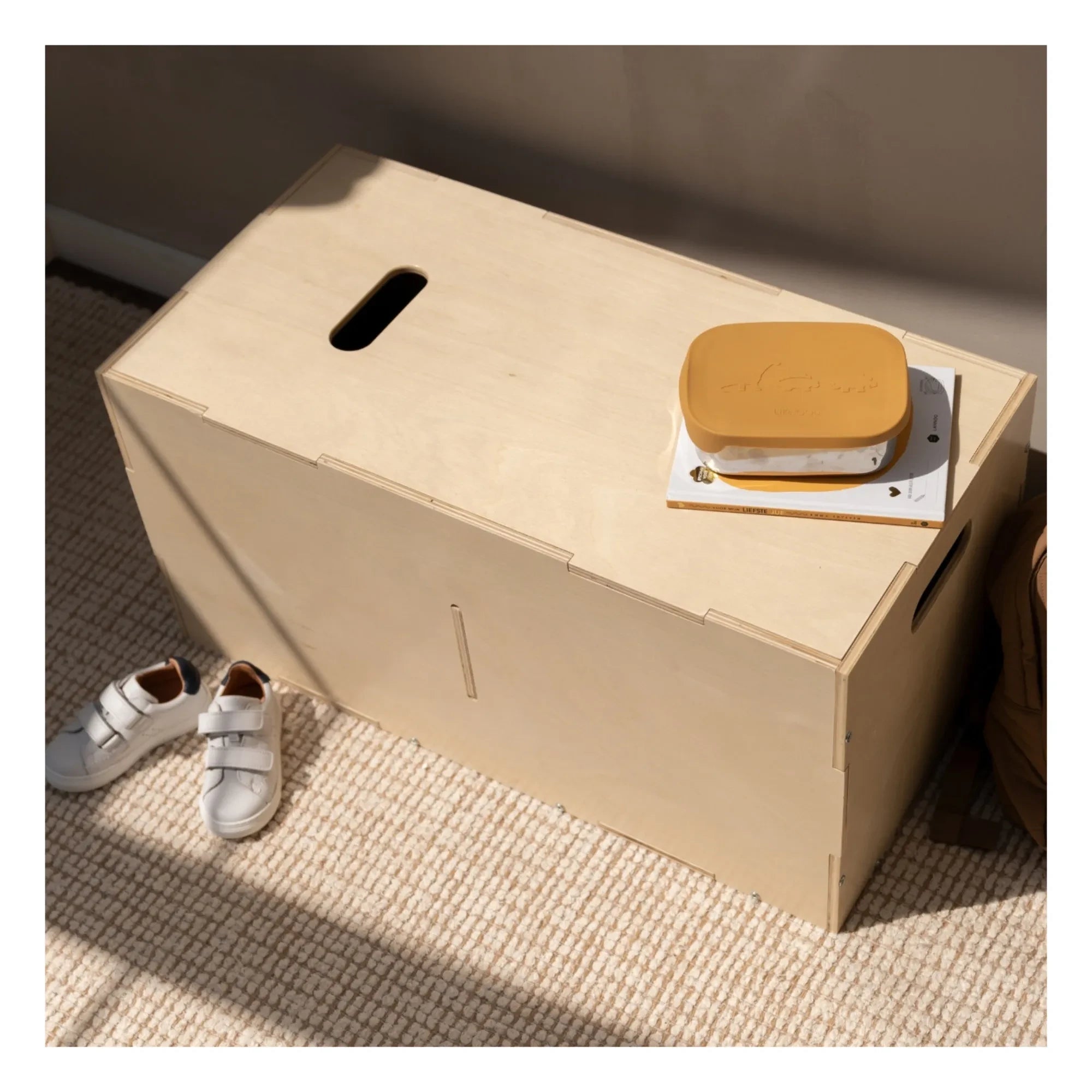 Nofred - Cubo de almacenamiento XL | Madera clara