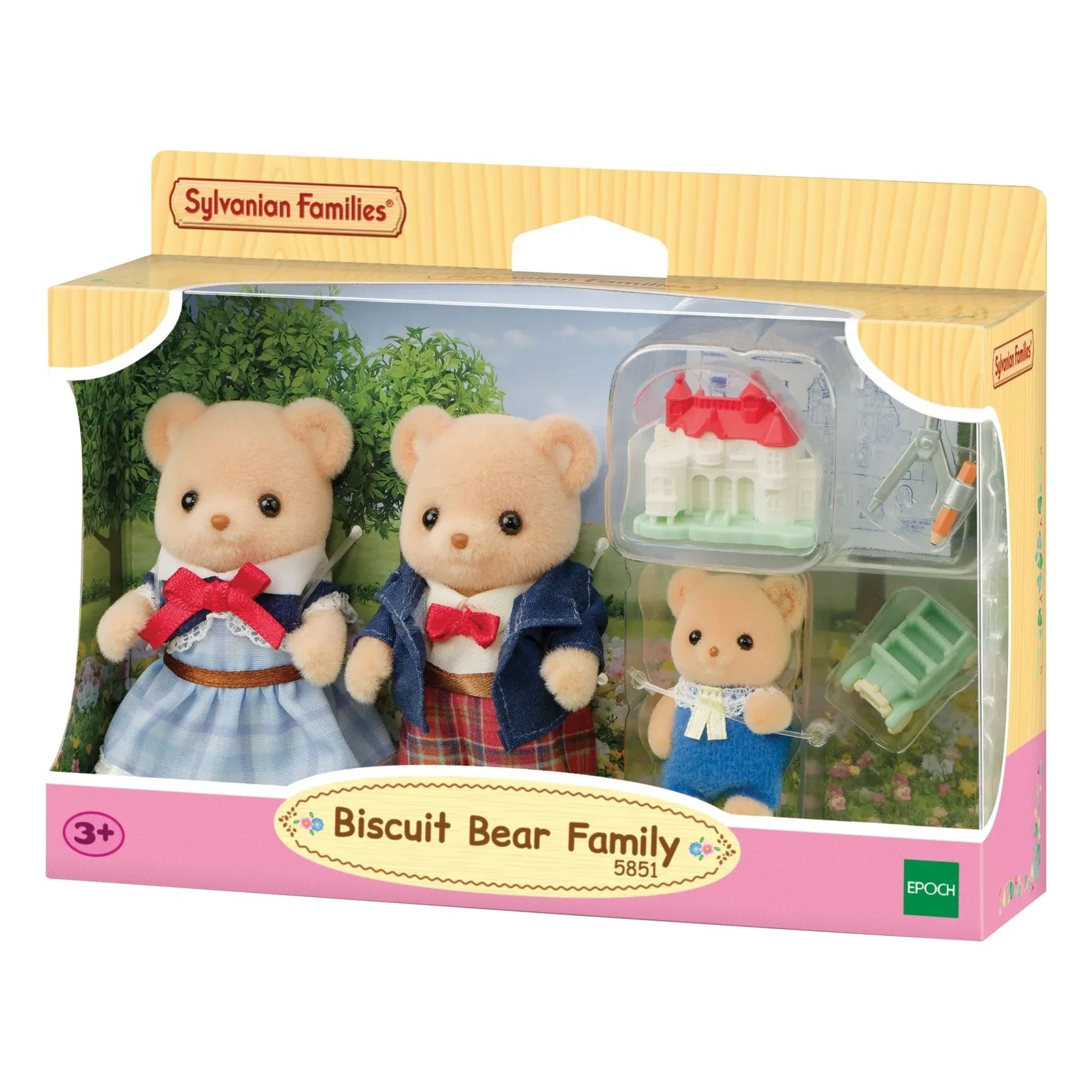 Sylvanian Families - La familia Oso Bizcocho