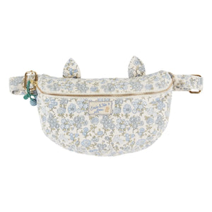Emile et Ida - Bolso banana con estampado floral | Crema