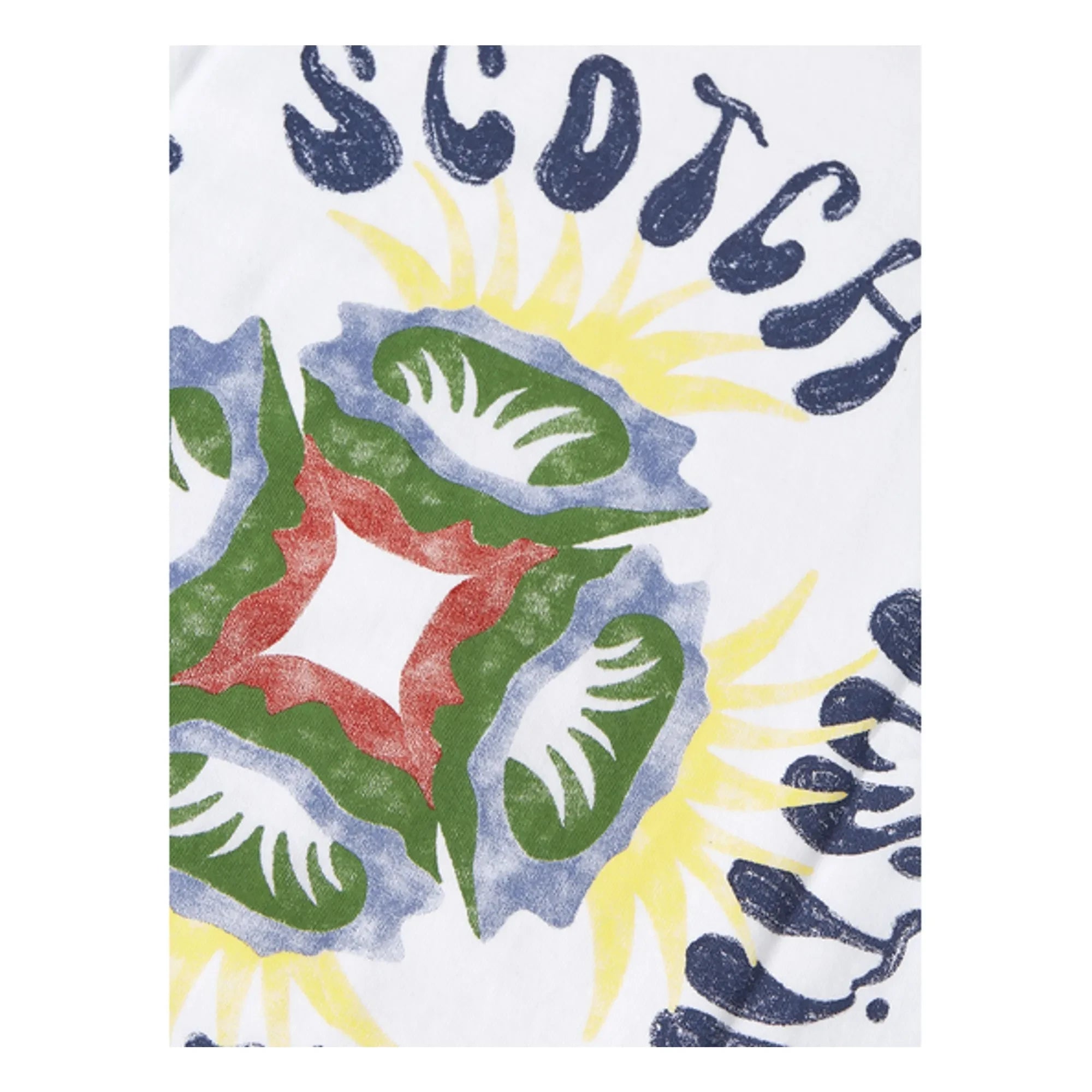 Scotch & Soda - Camiseta con estampado de logotipo | Blanco