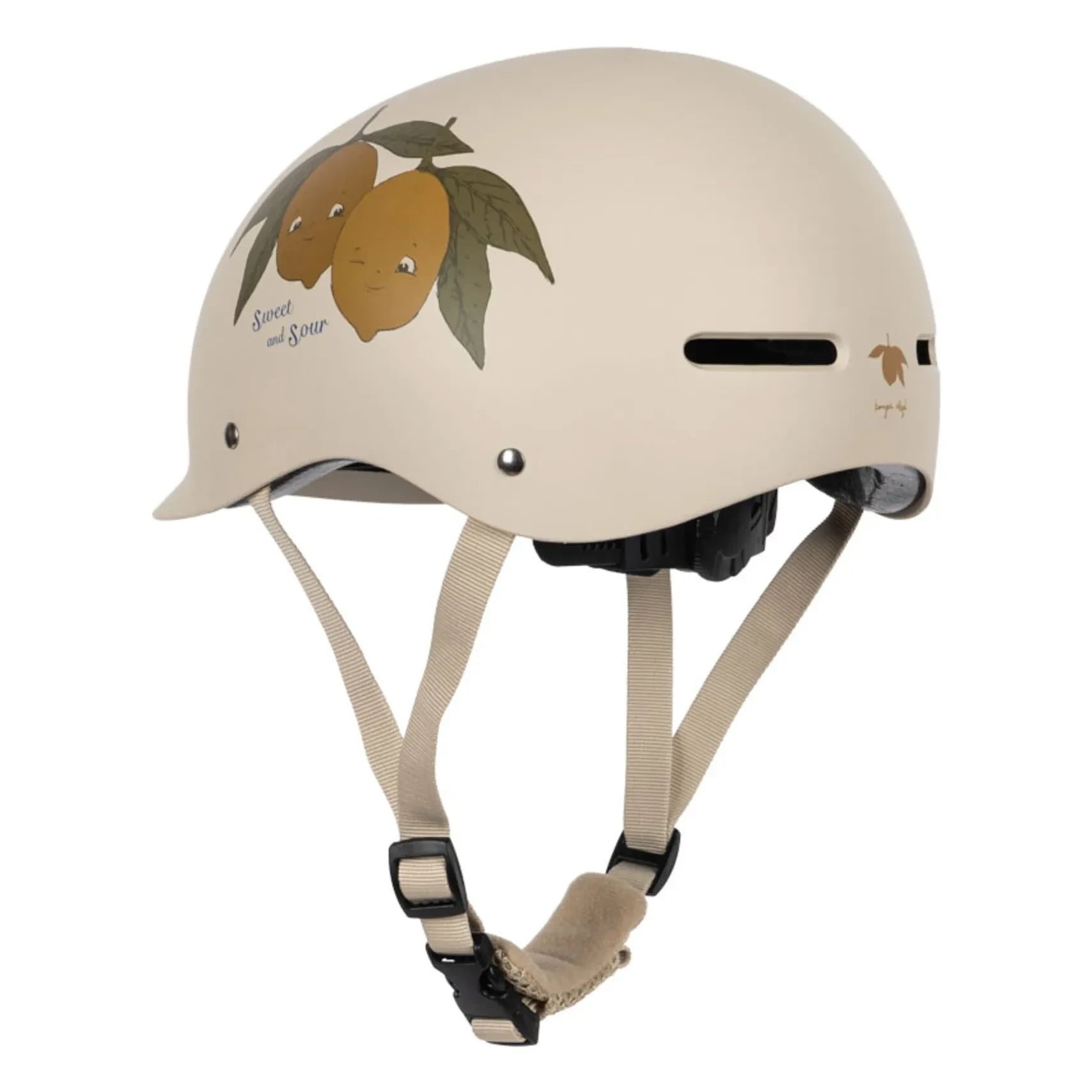 Konges Sløjd - Casco de bicicleta Sweetie Lemon | Beige