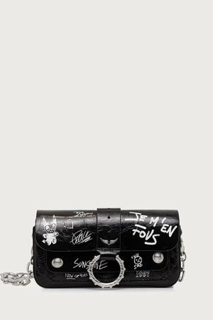 Bolso bandolera de piel para mujer KATE