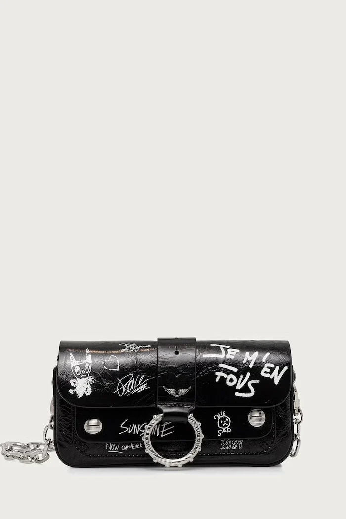 Bolso bandolera de piel para mujer KATE
