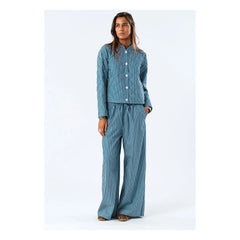 Lollys Laundry - Pantalones de rayas Liam | Azul