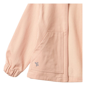 Trigo - Chaqueta de Algodón Orgánico a Rayas Bofo | Melocotón