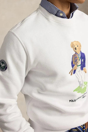 Suéter de algodón Wimbledon de Polo Ralph Lauren para hombre