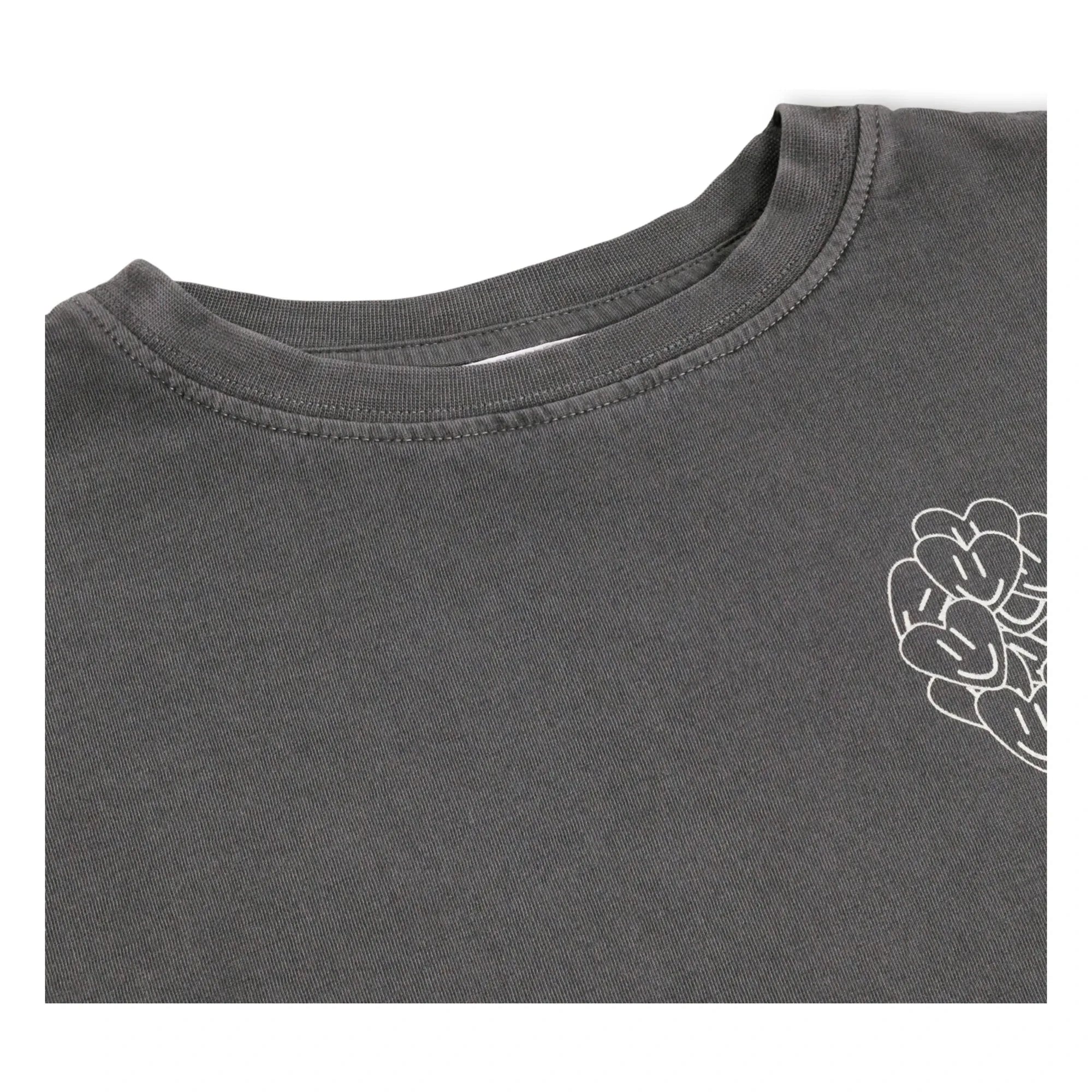 Molo - Camiseta de algodón orgánico Runi Love | Gris oscuro