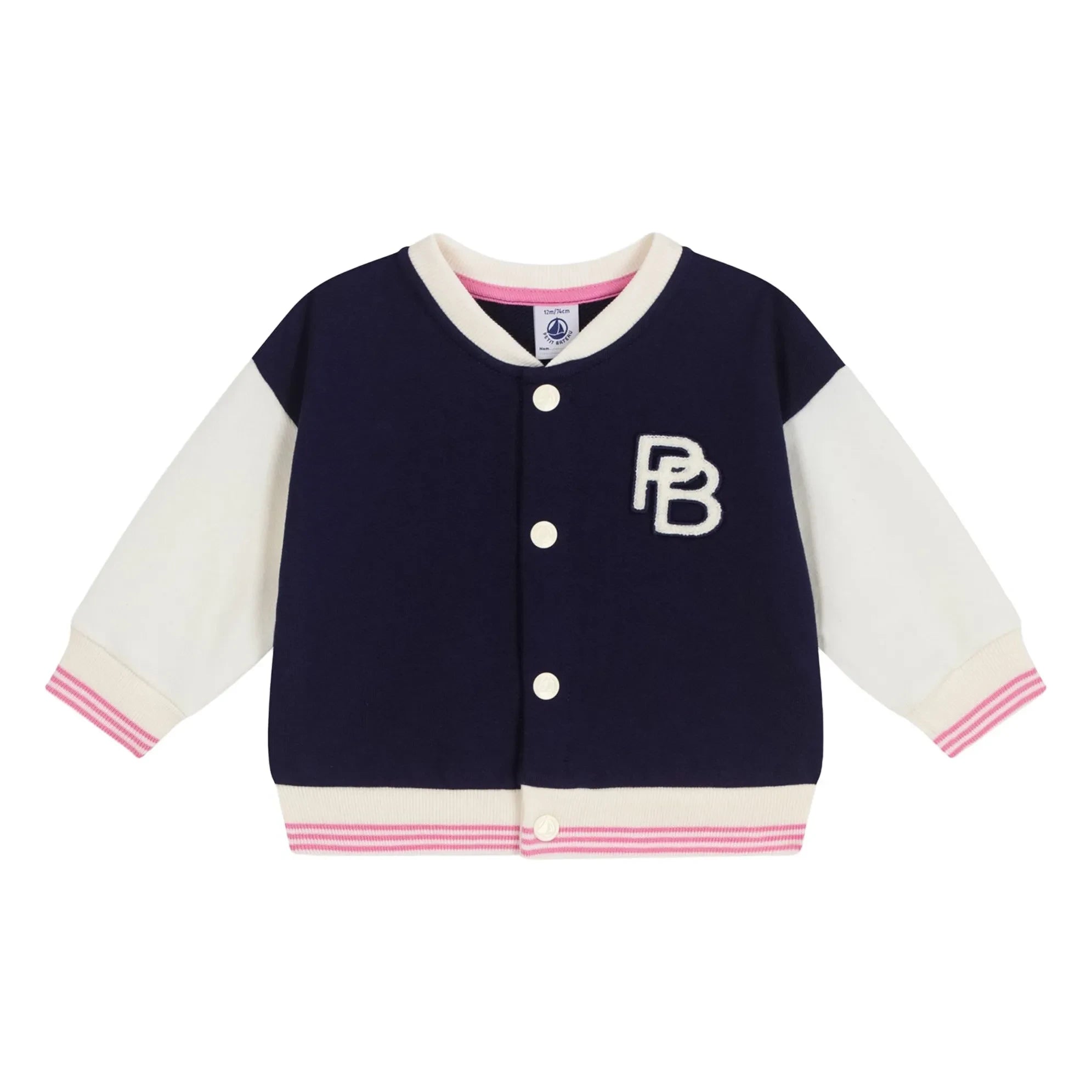 Petit Bateau - Chaqueta polar Teddy | Crudo