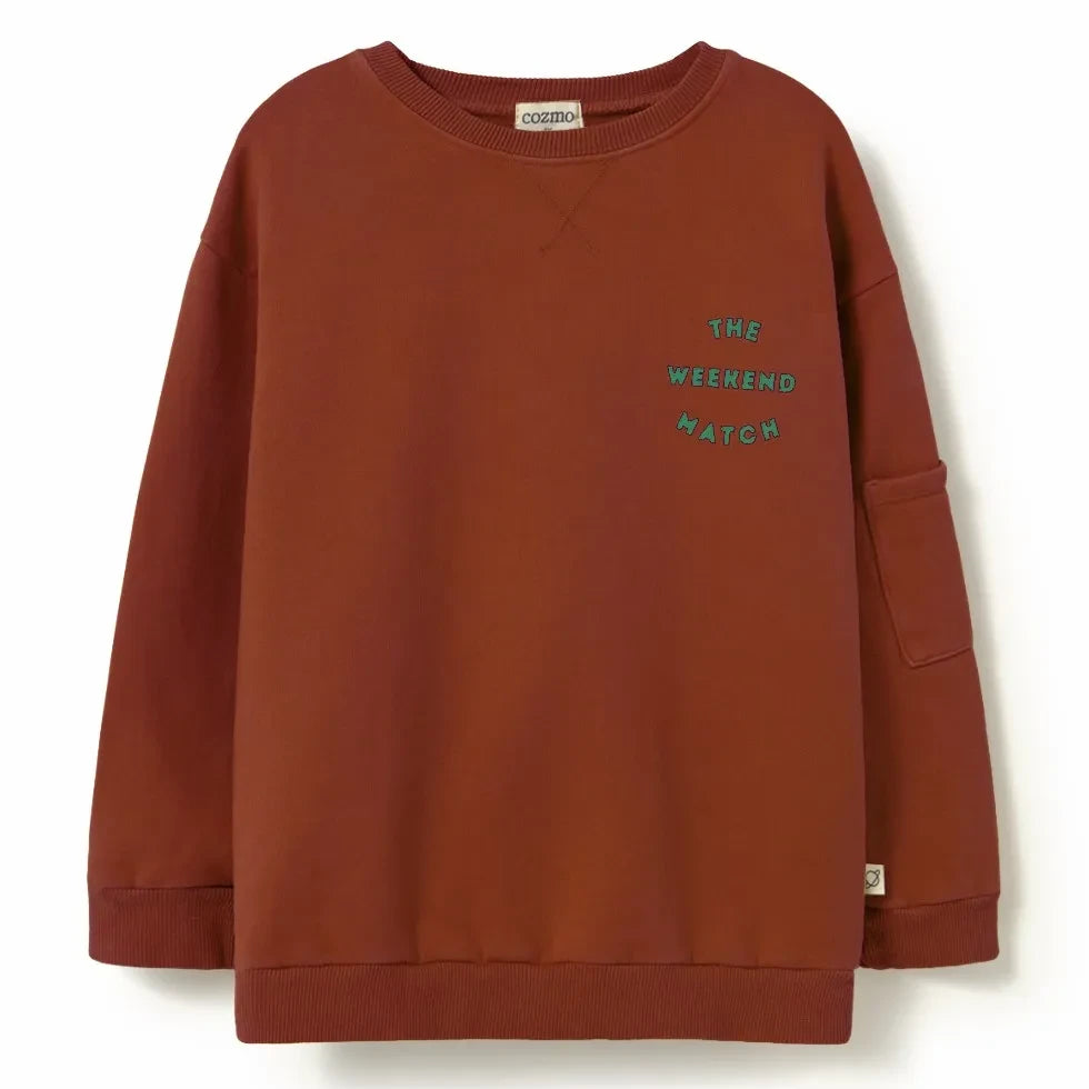 Cozmo - Adam sweatshirt | Koyu kırmızı
