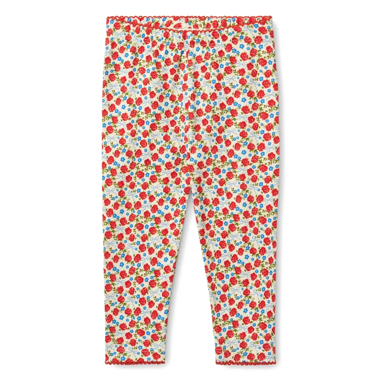 Flöss - Mallas de fresas con diseño floral | Rojo