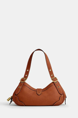 Bolso Drifter pequeño de cuero Coach