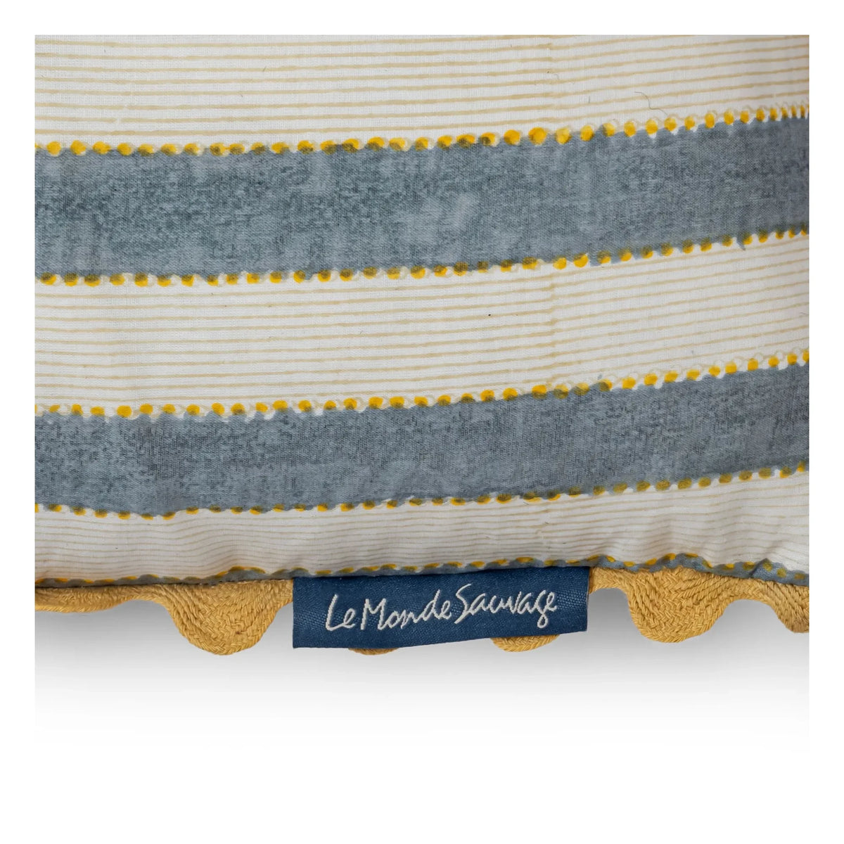 Funda de almohada Le Monde Sauvage - Super Nova Key West | Azul