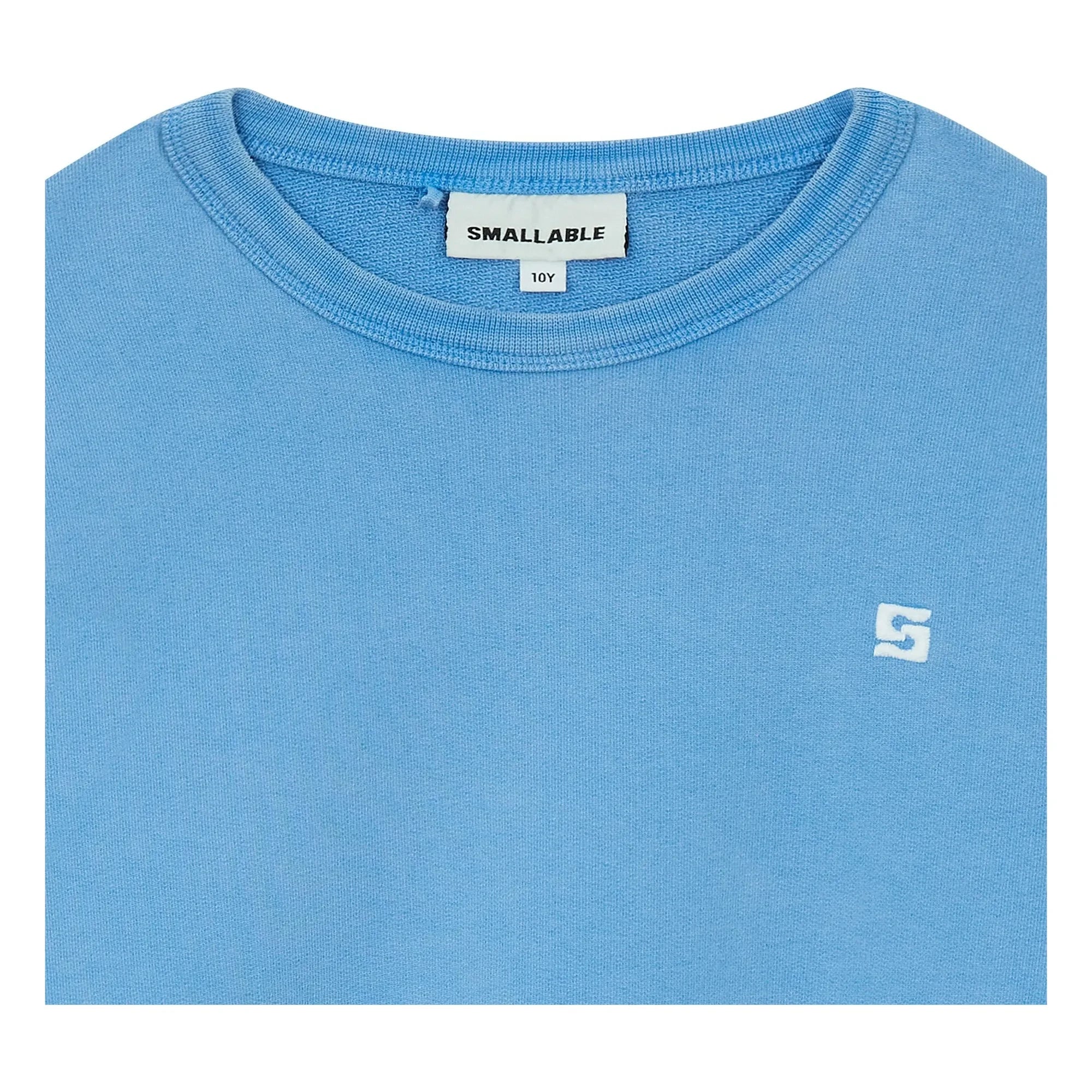 Smallable Kid - Sudadera Arlo de algodón orgánico | Azul real