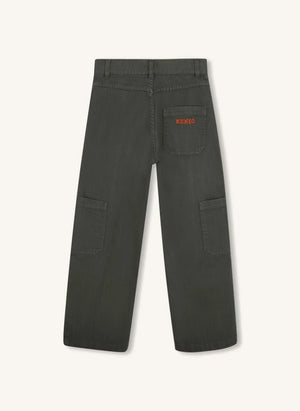 Kenzo - Pantalón de cinco bolsillos | Gris carbón
