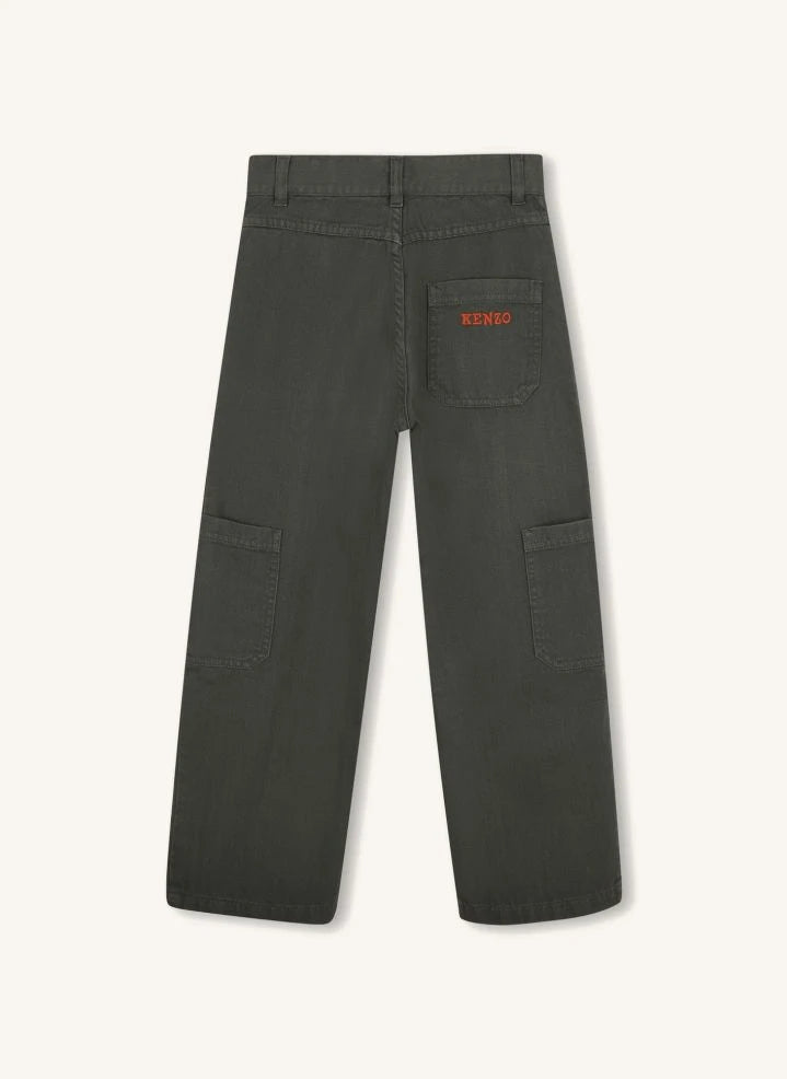 Kenzo - Pantalón de cinco bolsillos | Gris carbón