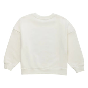 Maison Mangostan - Sudadera Parrot | Blanco