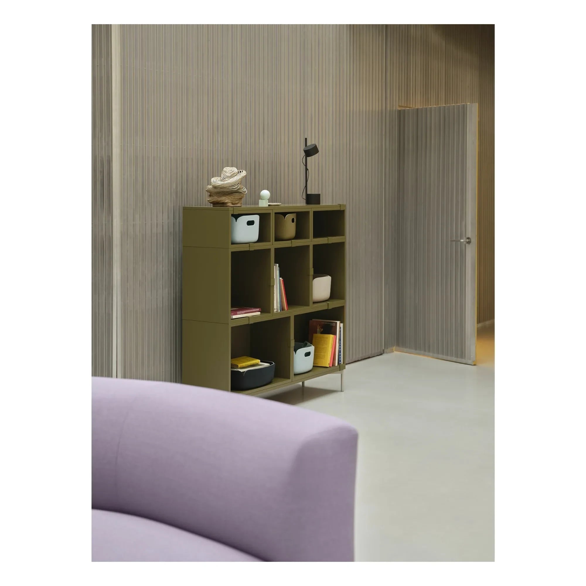 Muuto - Cesta de almacenaje Restore | Azul claro