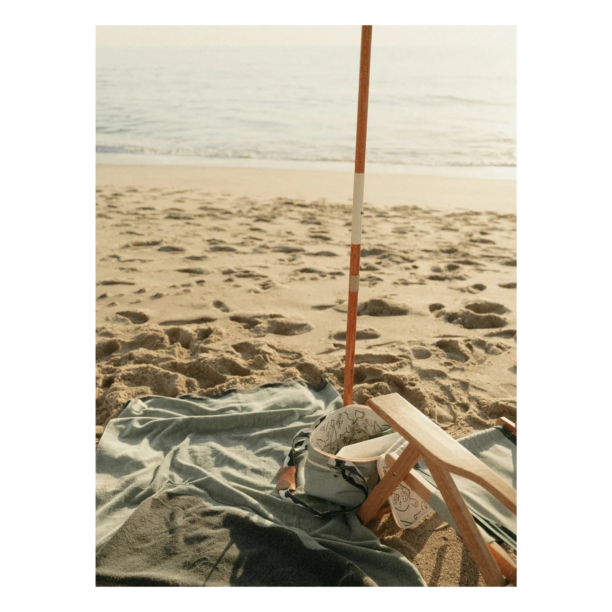 Business & Pleasure Co. - Toalla de playa | Azul Verde