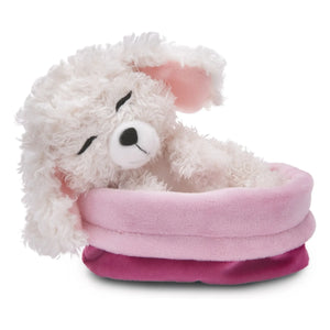 Nici - Peluche caniche - Sleeping Pets | Blanco