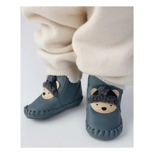 Donsje - Zapatillas de oso polar Junus | Gris azulado
