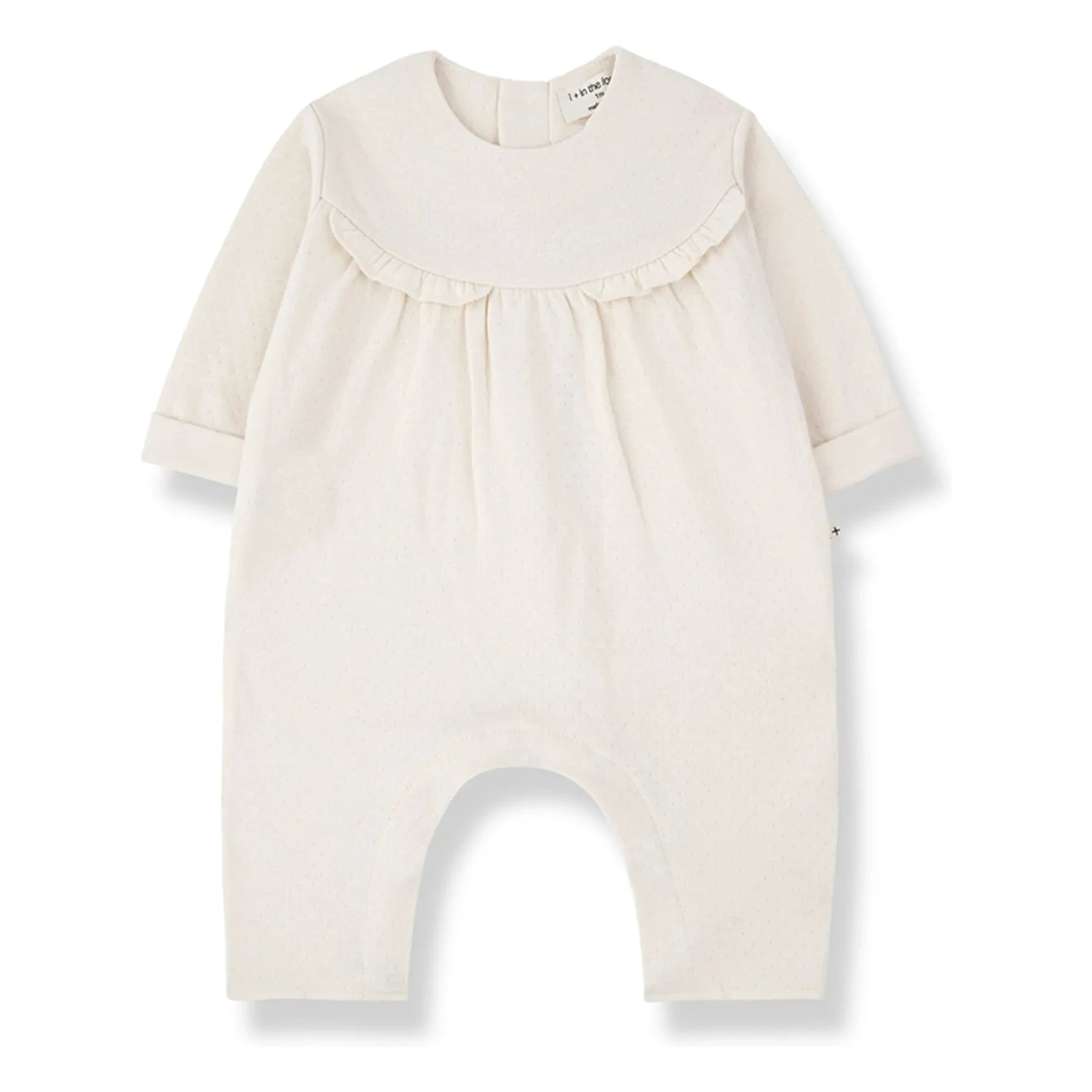 1+ in the family - Mono Margot de punto calado | Crudo