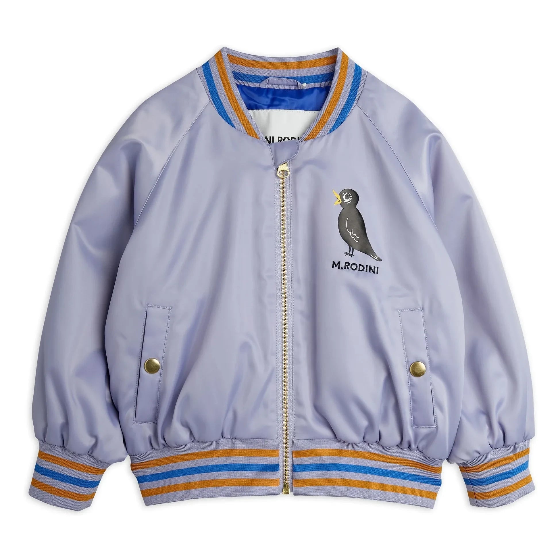 Mini Rodini - Bomber Birds de fibras recicladas | Lila