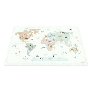 Play and Go - Esterilla de juego modular Tiloo - Mapa del mundo